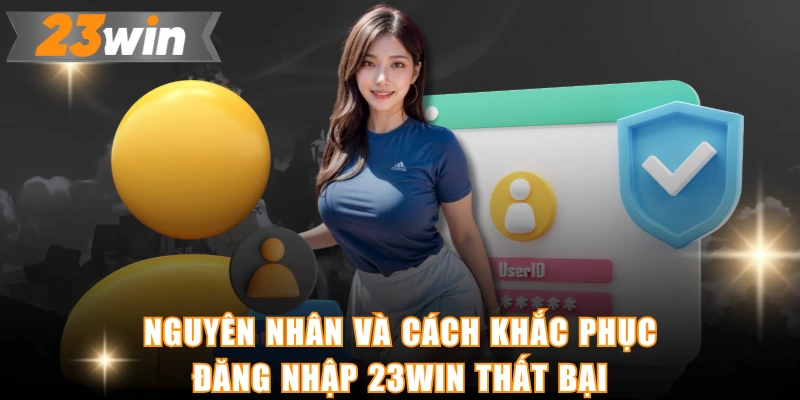 Nguyên nhân và cách khắc phục đăng nhập 23WIN thất bại